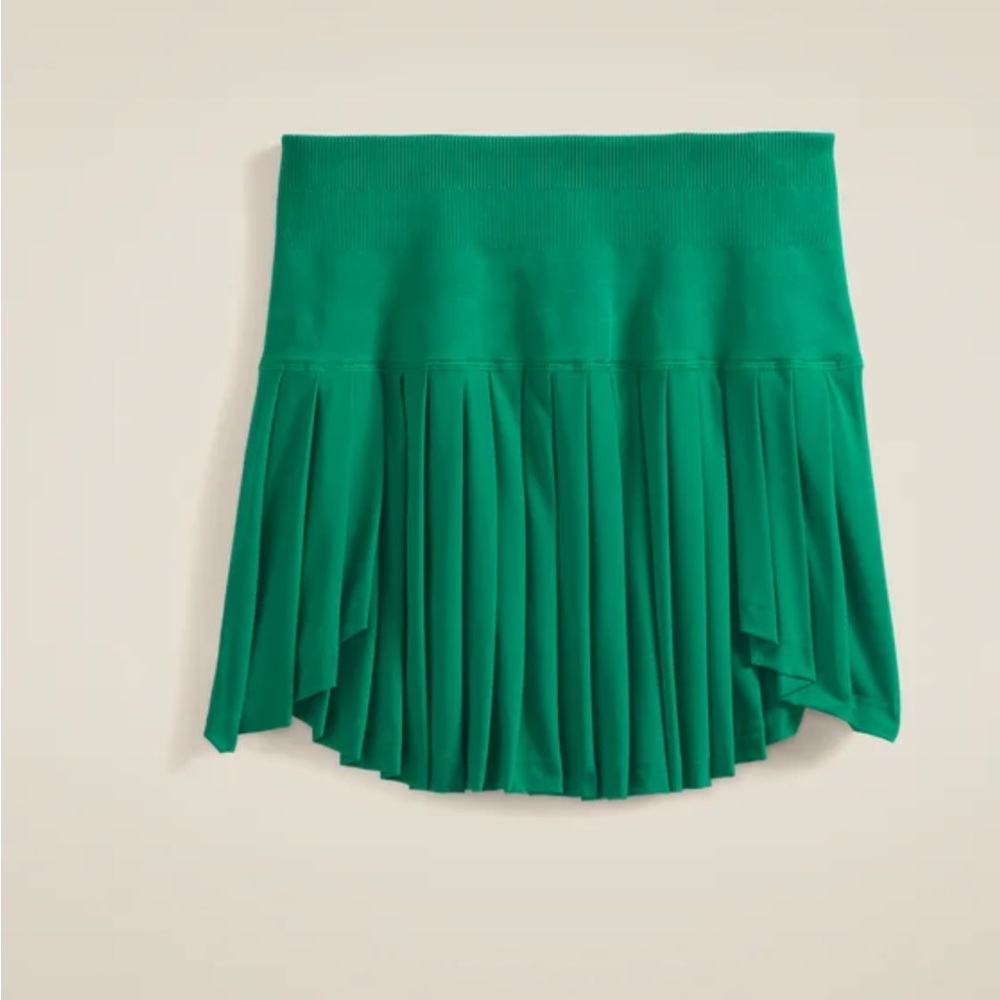 Wilson midtown wrap courtside green Pleated Women's Skirt